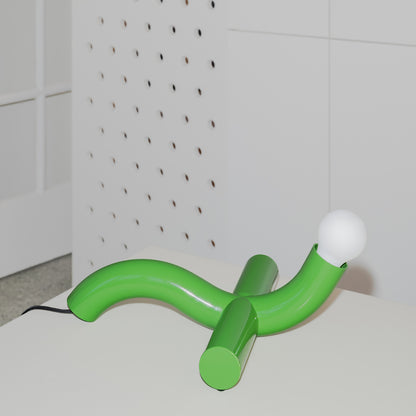 La Due Table Lamp by Valerie Objects - Green