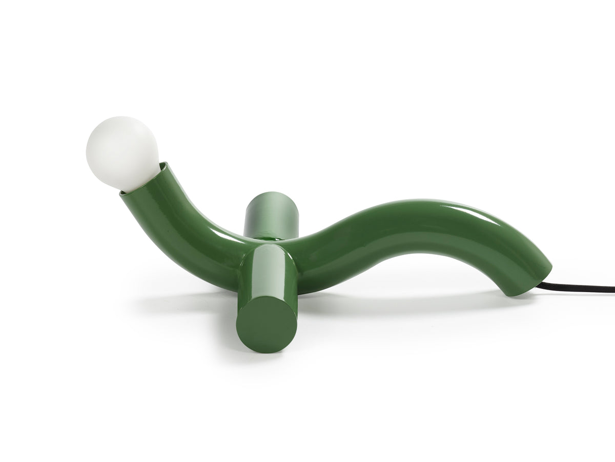 La Due Table Lamp by Valerie Objects - Green