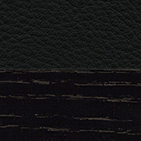 Swatch for Black Ash / Nero Premium Leather (L50)