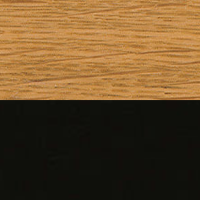 Swatch for Black Frame / Natural Lacquered Oak