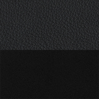 Swatch for Black Layout / Black Grano Leather