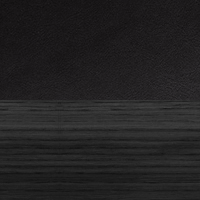 Swatch for Black Oak / Black Refine Leather