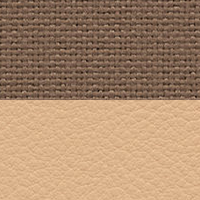 Swatch for Cashew Premium F Leather / Plano Coffee (L50)