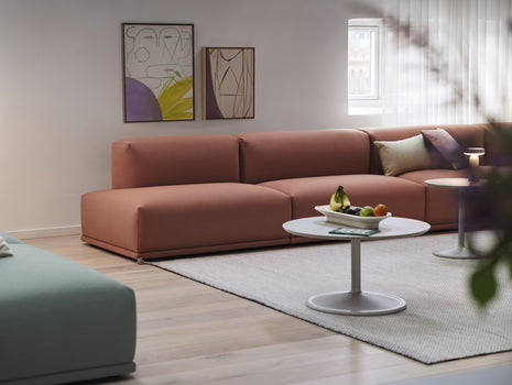 Connect Modular Sofa - Individual Modules by Muuto / Twill Weave 550