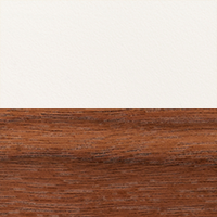 Swatch for Cream White Layout / Walnut