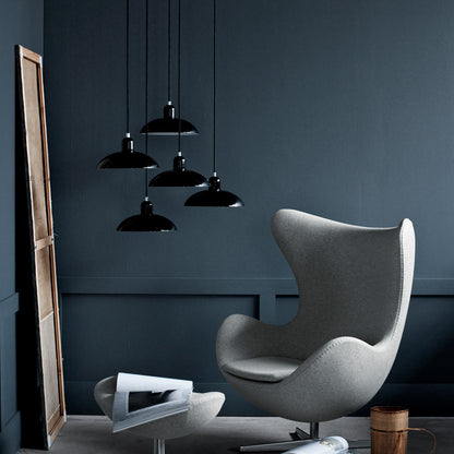 Egg Footstool by Fritz Hansen - Divina Melange 120