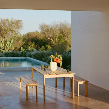 Assemble Table and Bench by Muuto