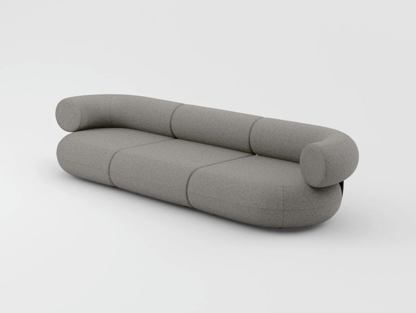 Fat 3-Seater Modular Sofa by Tom Dixon - Melange Nap 111