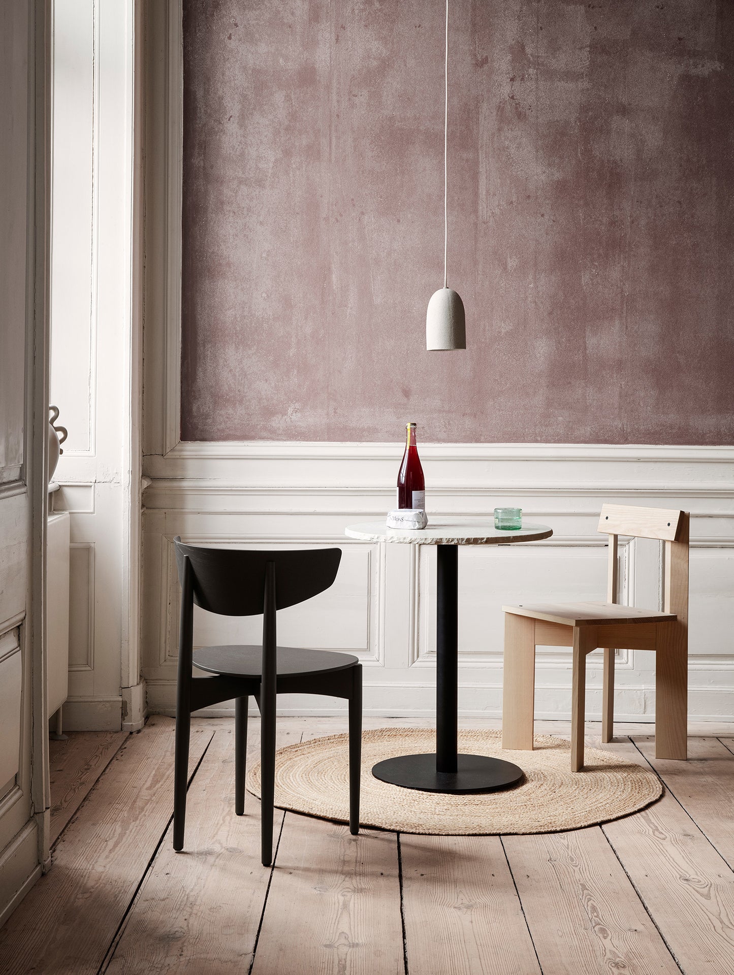 Herman Dining Chair with Wood Base by Ferm Living