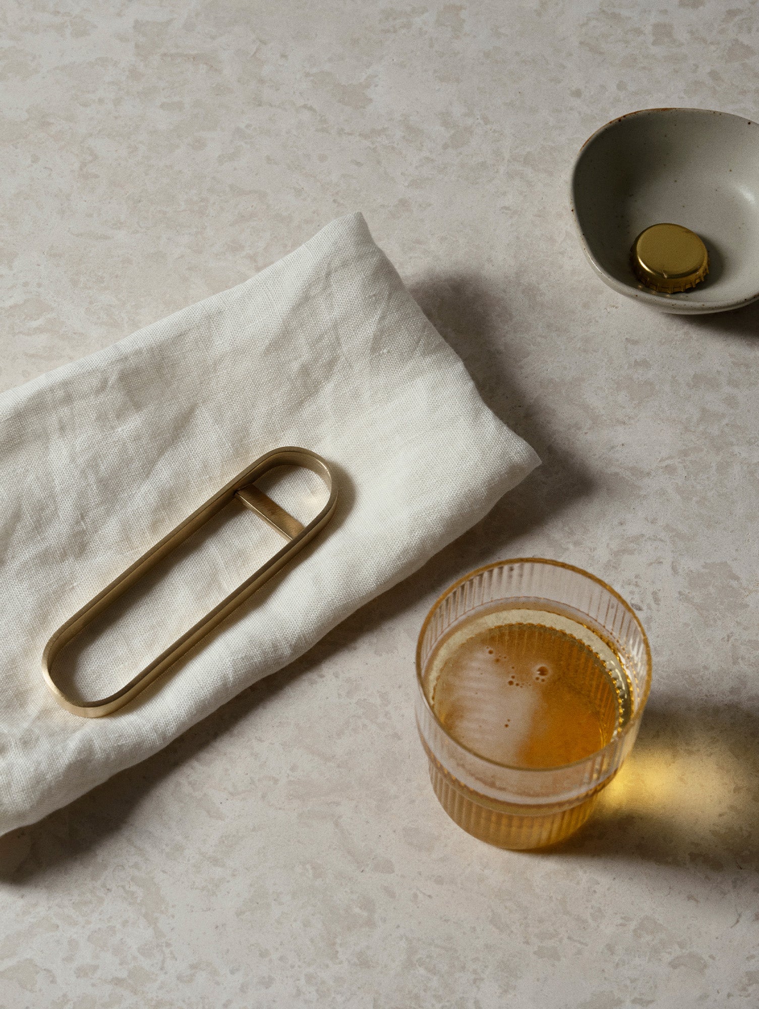 Fein Brass Bottle Opener by Ferm Living