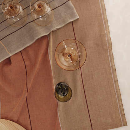 Ito Tea Towel - Set of 2 by Ferm Living / Hazel Oat