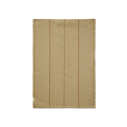 Ito Tea Towel - Set of 2 by Ferm Living / Seaweed Flax