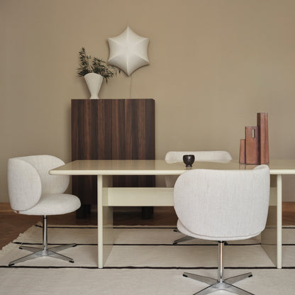 Rico Dining Chair - Swivel Base by Ferm Living