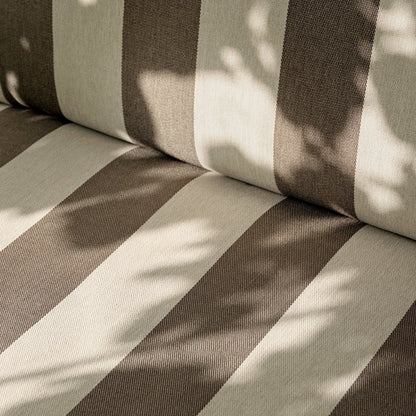Desert 1-Seater Sofa by Ferm Living - Chocolate Stripe
