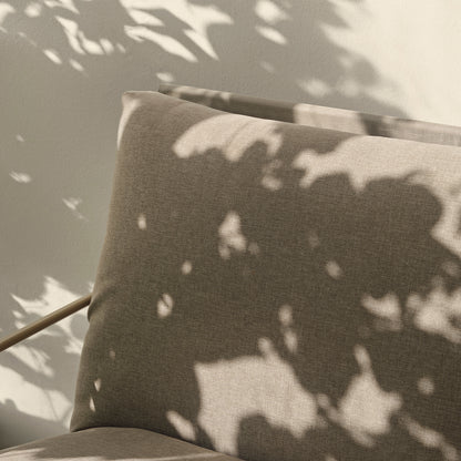 Desert 2-Seater Sofa by Ferm Living - Cashmere Frame / Dark Sand
