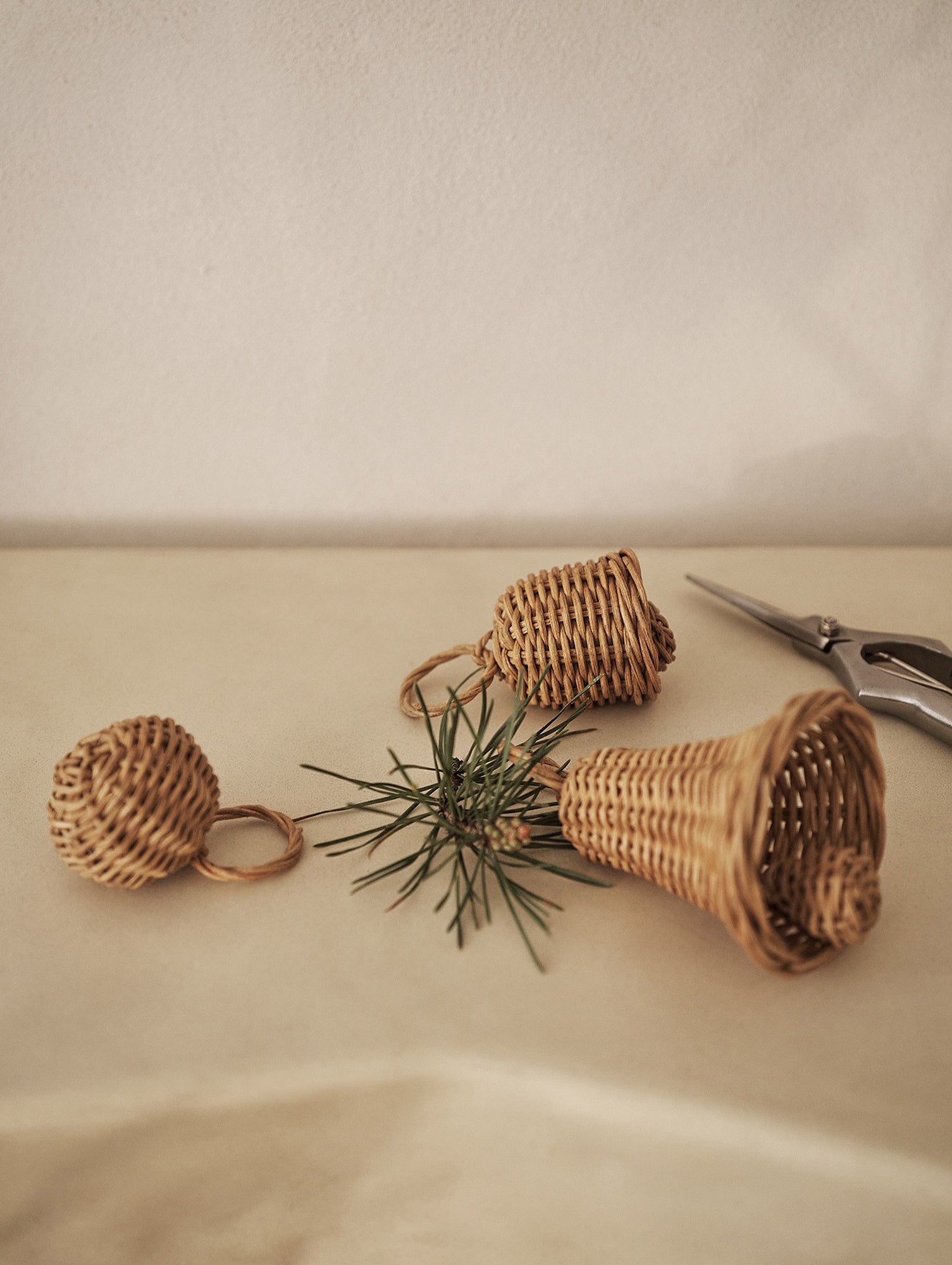 Braided Bell Baubles - Set of 3 by Ferm Living