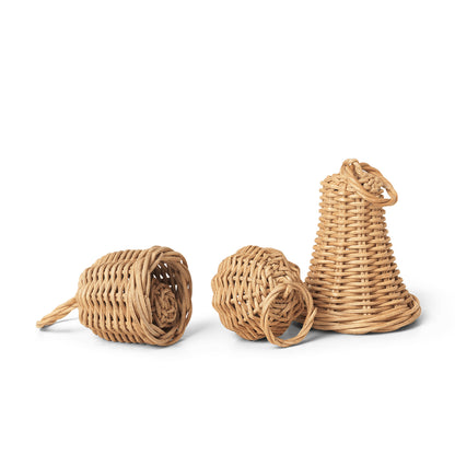 Braided Bell Baubles - Set of 3 by Ferm Living