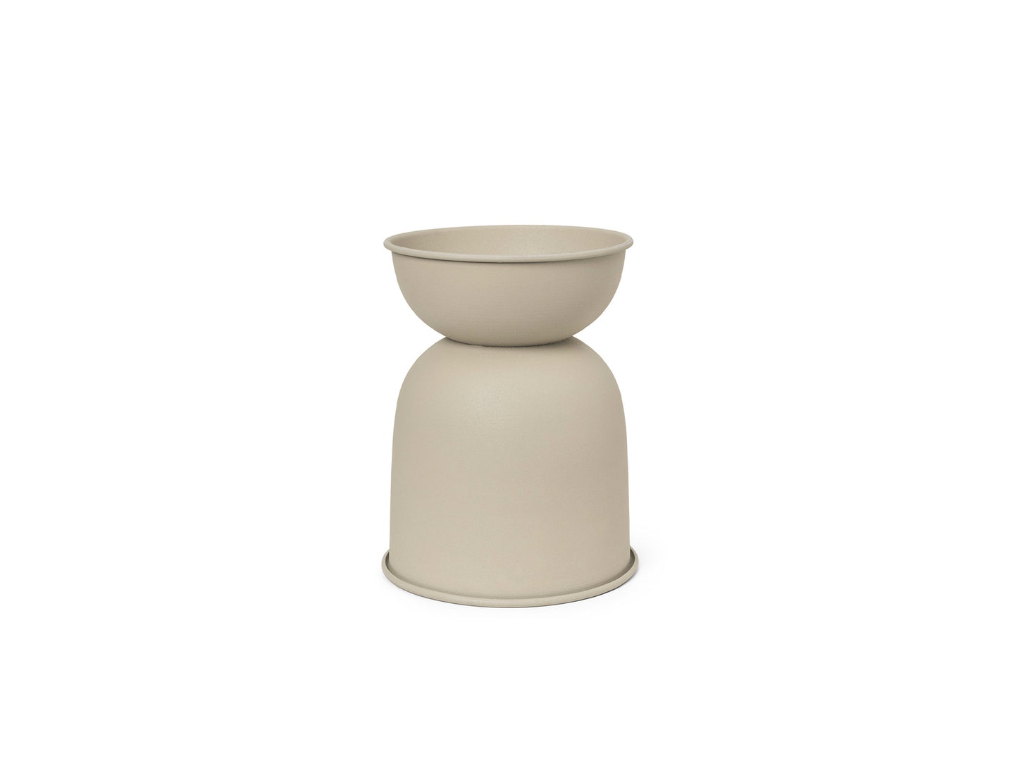 Hourglass Pots by Ferm Living - Extra Small / Cashmere