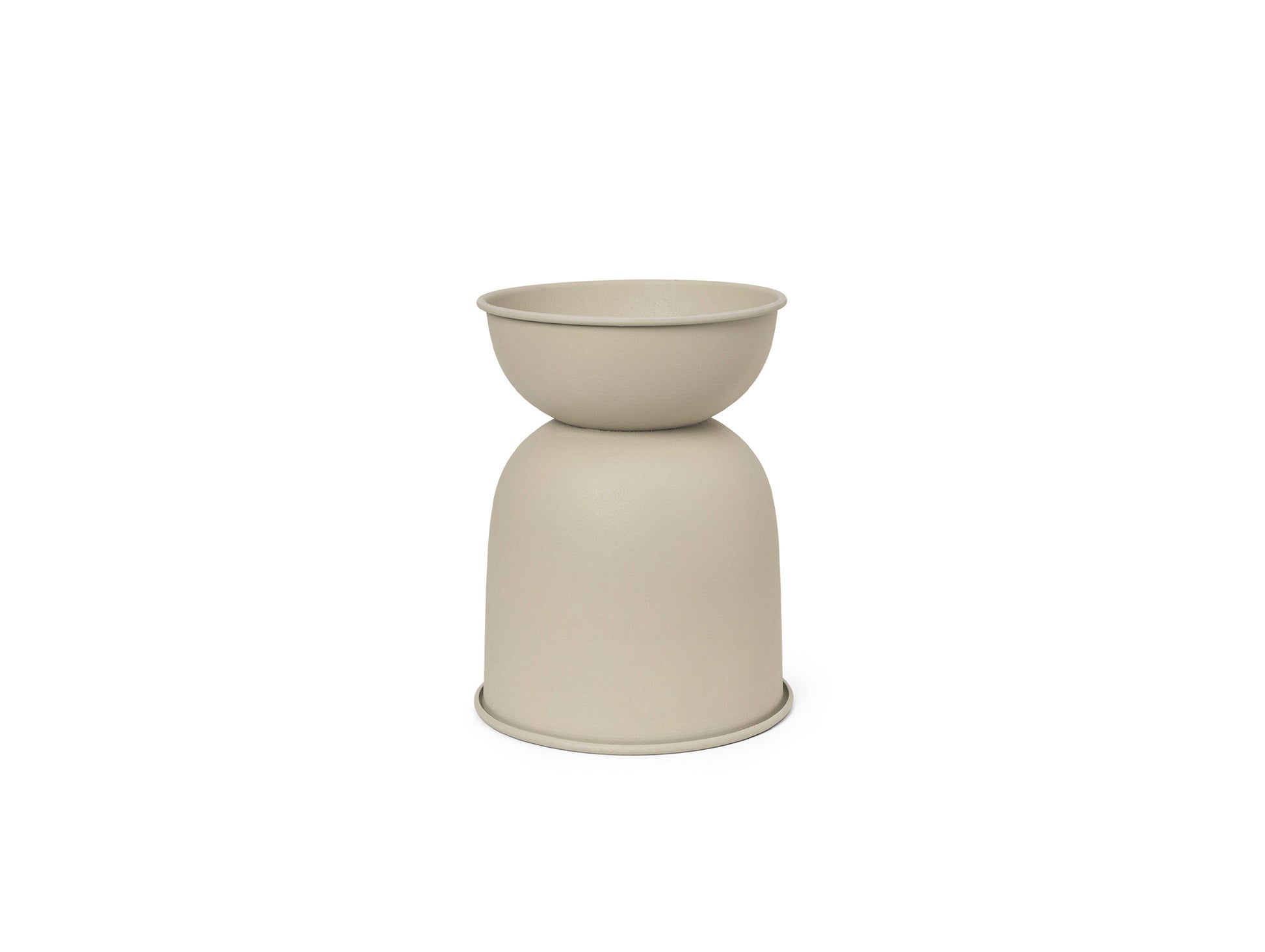 Hourglass Pots by Ferm Living - Extra Small / Cashmere