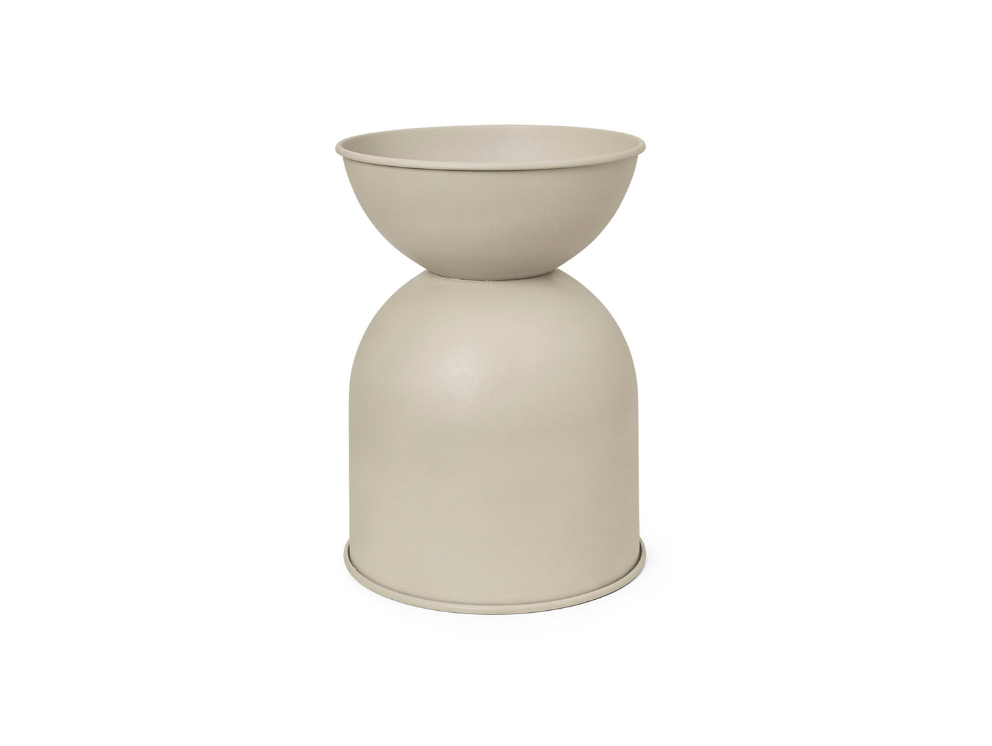Hourglass Pots by Ferm Living - Large / Cashmere