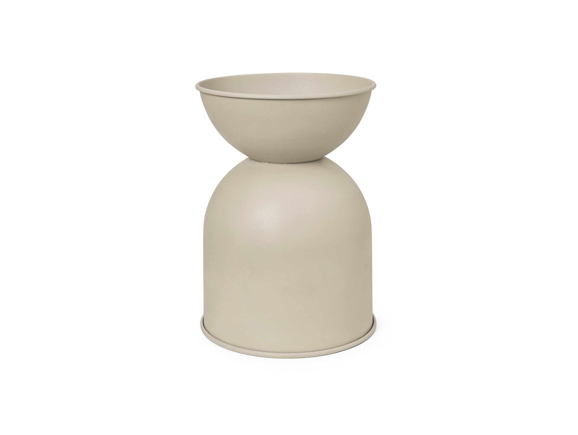 Hourglass Pots by Ferm Living - Large / Cashmere