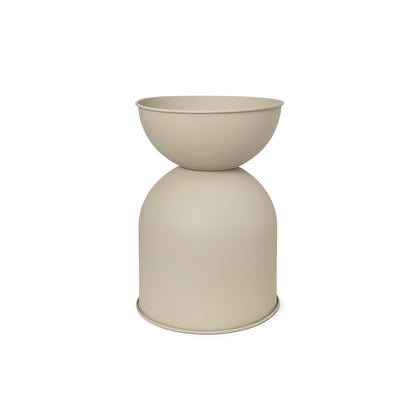 Hourglass Pots by Ferm Living - Medium / Cashmere