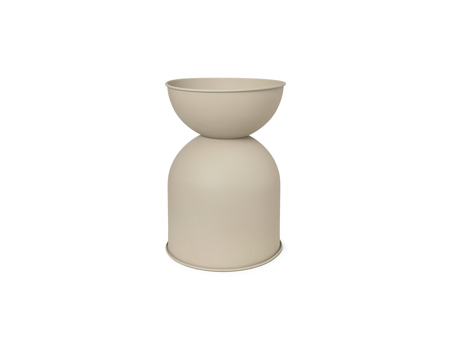 Hourglass Pots by Ferm Living - Medium / Cashmere
