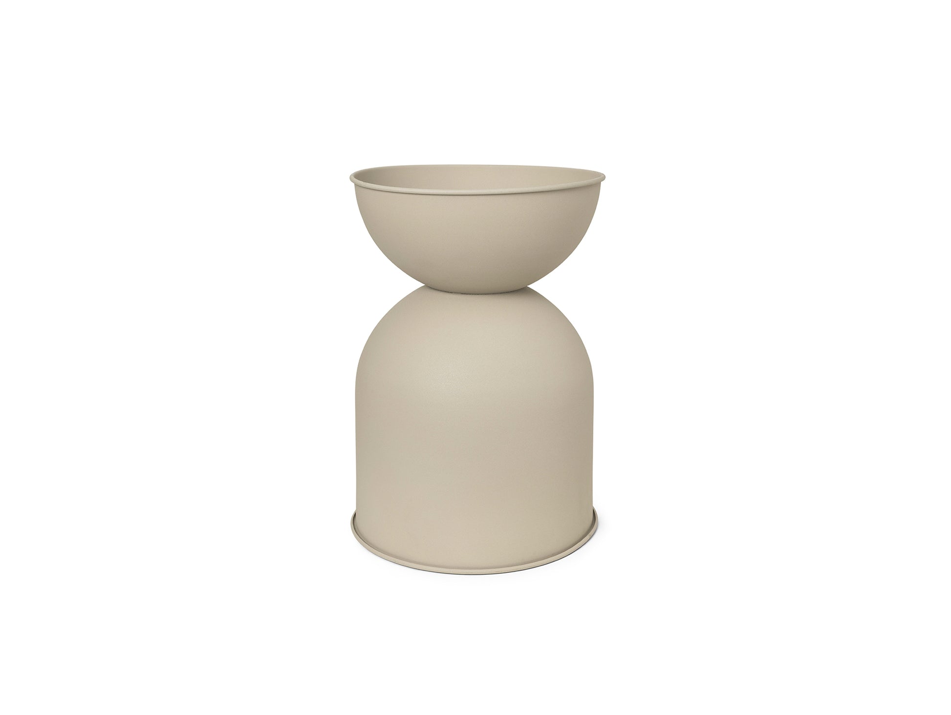 Hourglass Pots by Ferm Living - Medium / Cashmere