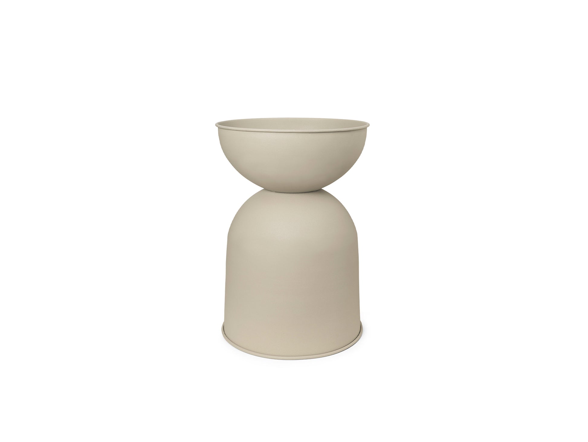 Hourglass Pots by Ferm Living - Small / Cashmere