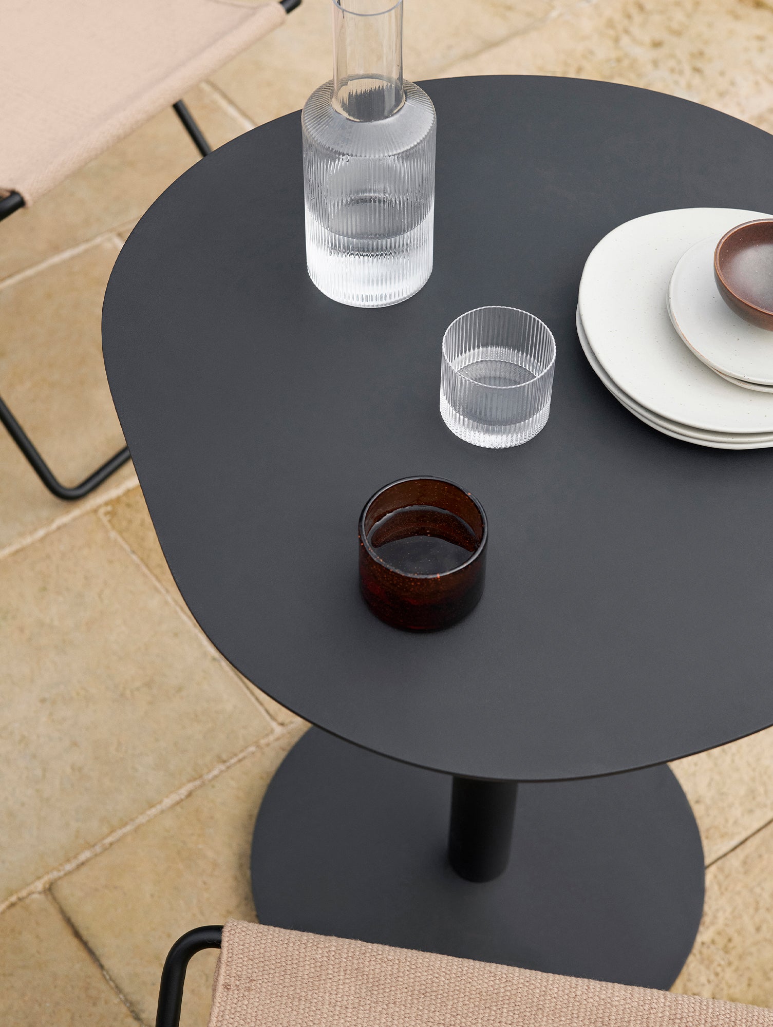 Pond Cafe Table by Ferm Living - Black
