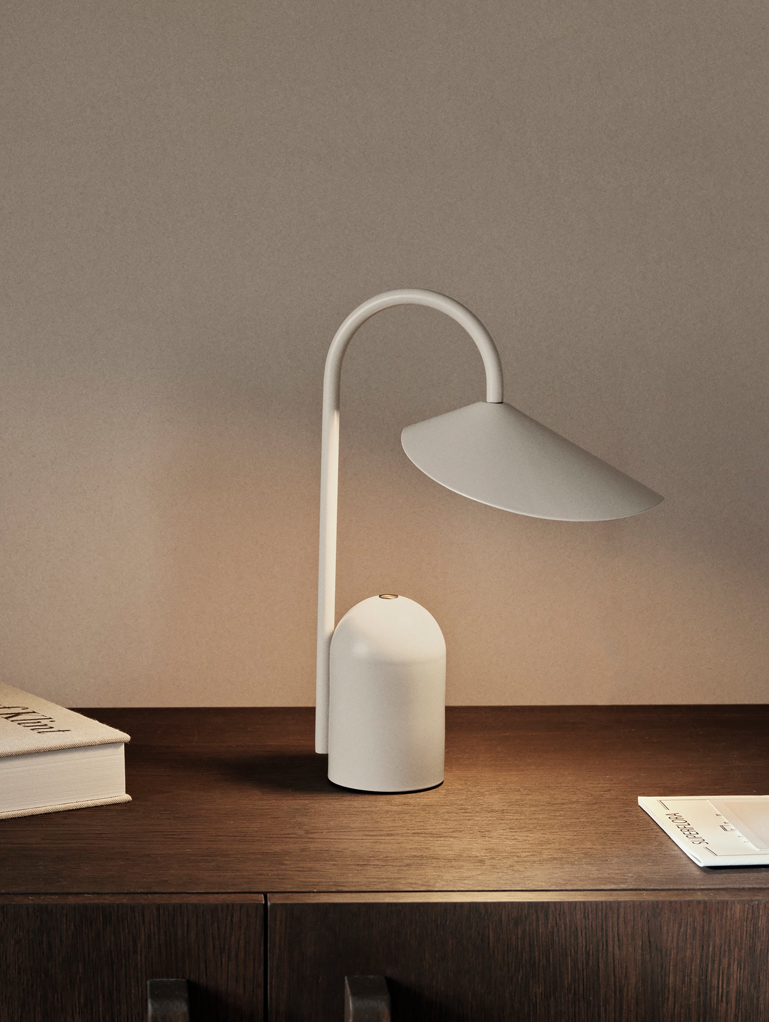 Arum Portable Lamp by Ferm Living - Cashmere