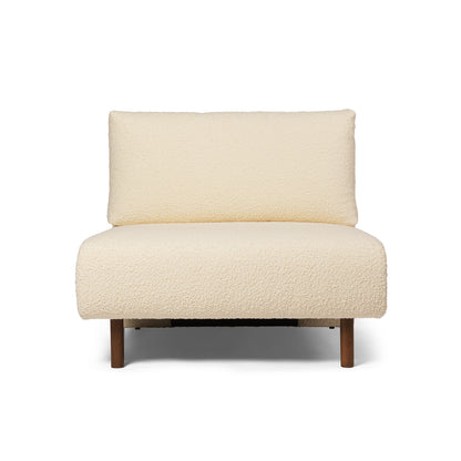 Dase Modular Sofa - Individual Modules by Ferm Living - Centre Module / Nordic Boucle / Off White