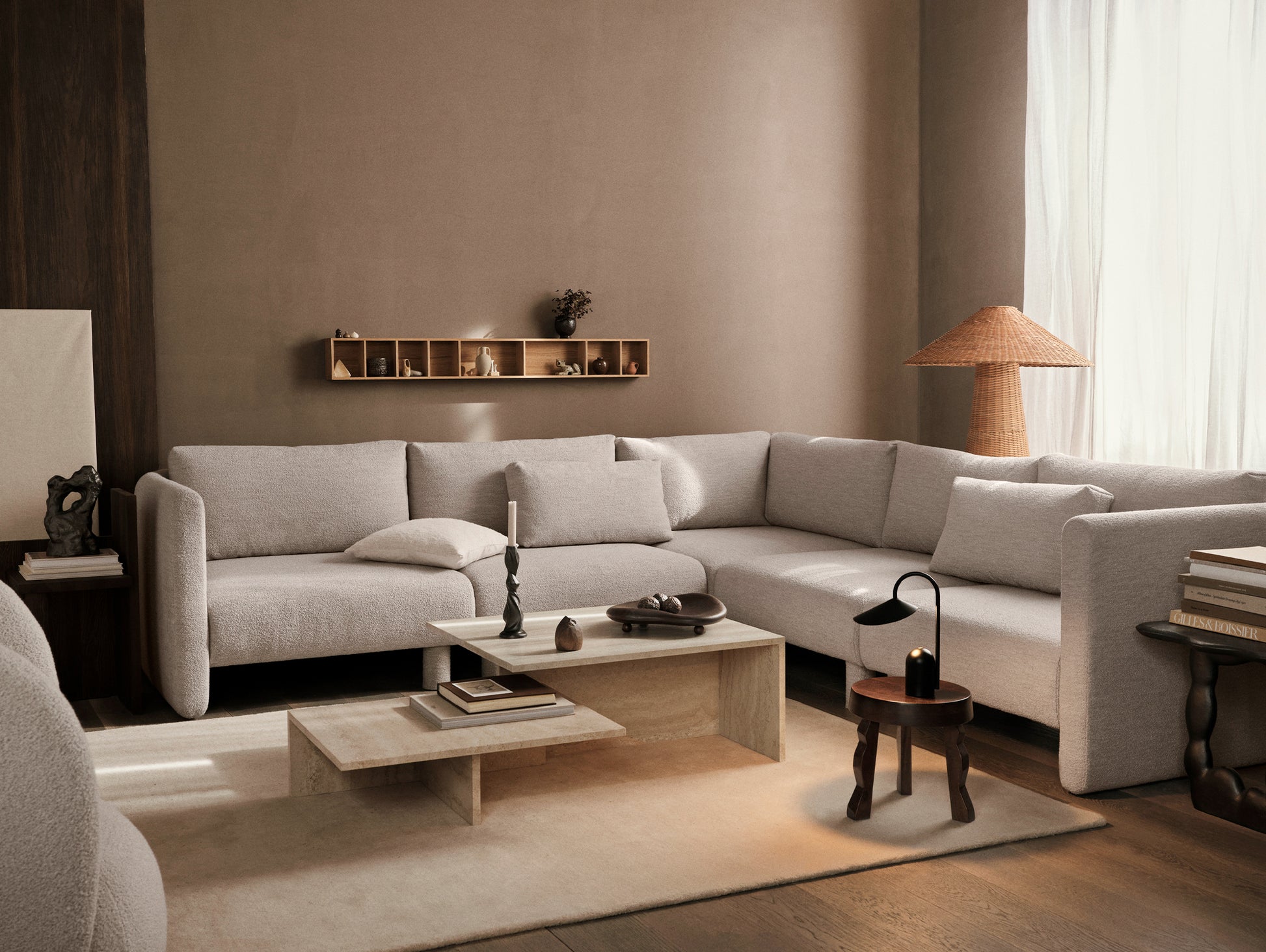 Dase Modular Sofa - Individual Modules by Ferm Living - Soft Boucle