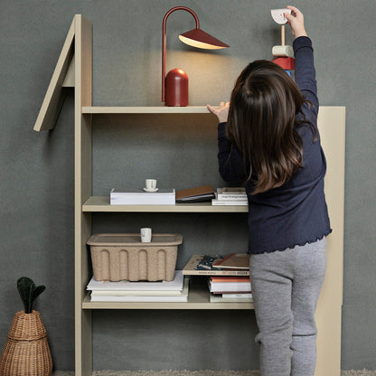 Arum Portable Lamp by Ferm Living - Oxide Red