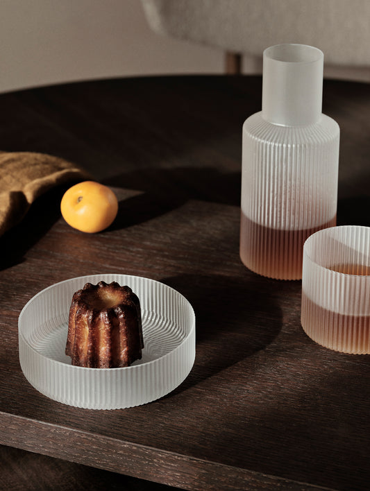 Ripple Carafe (Frosted) by Ferm Living