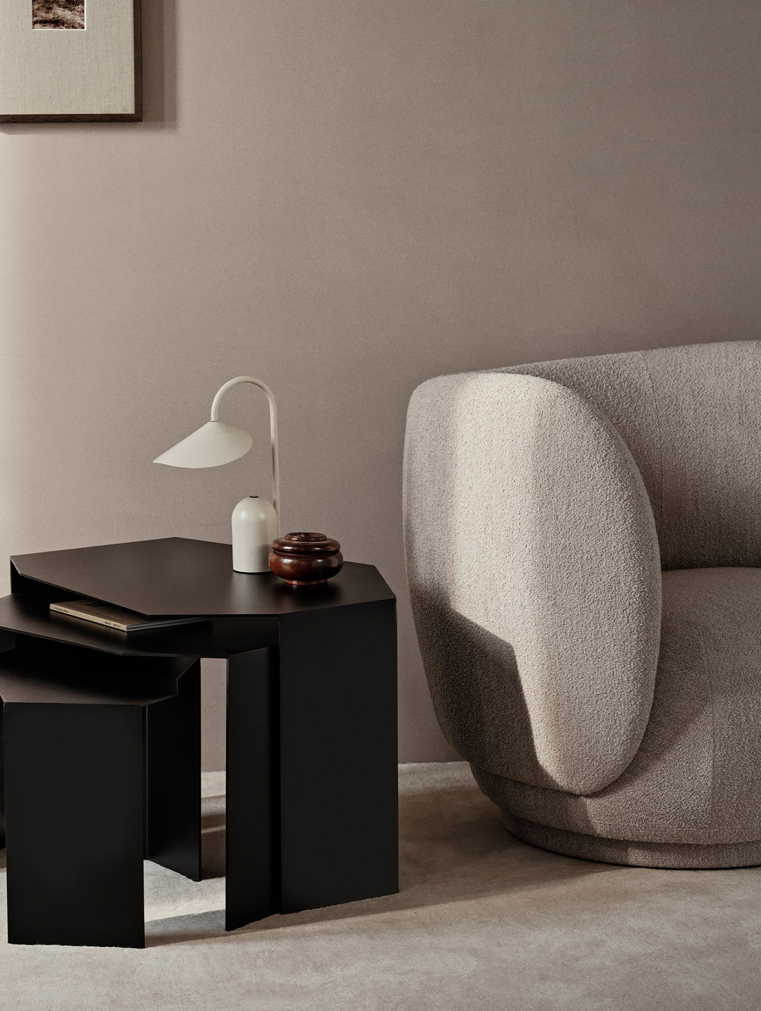 Arum Portable Lamp by Ferm Living - Cashmere