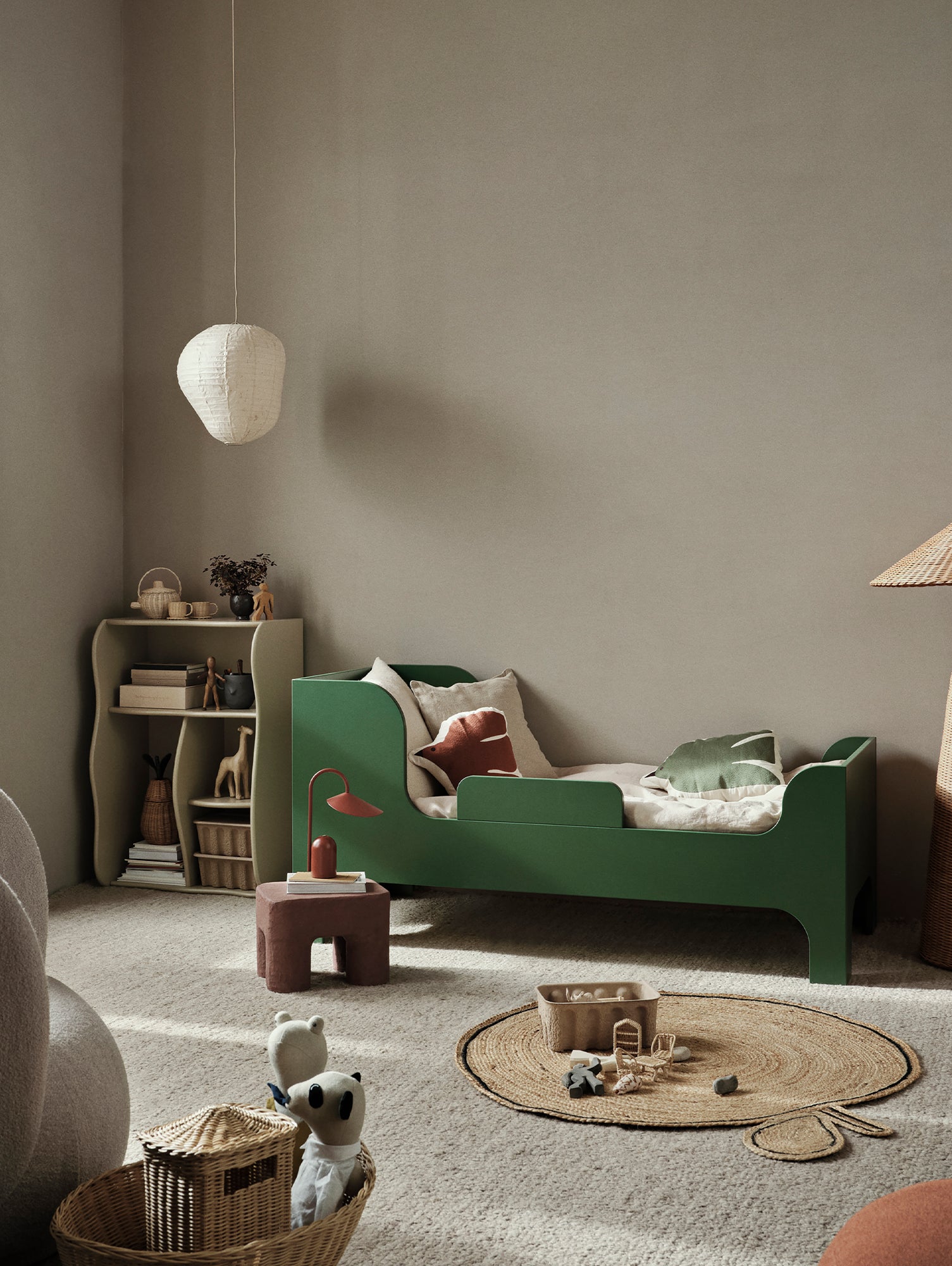Arum Portable Lamp by Ferm Living - Oxide Red