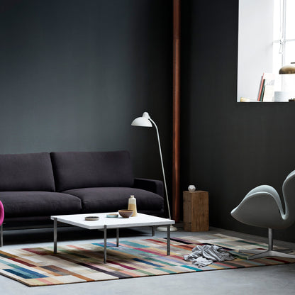 PK61 Coffee Table by Fritz Hansen - White Marble Honed