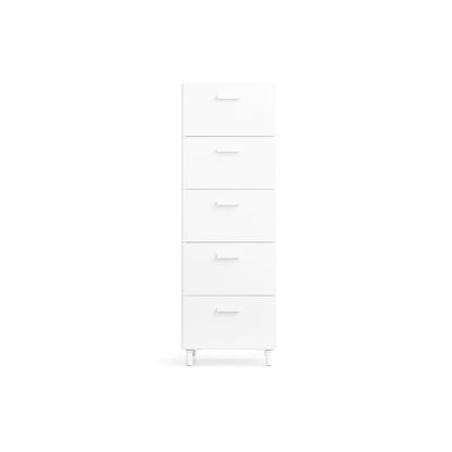 Relief Drawers with Legs - Tall by String -  White
