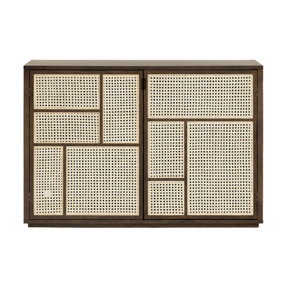 Air Sideboard Tall by Design House Stockholm - Dark Oak