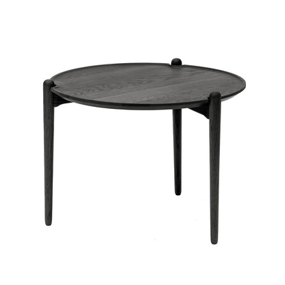 Aria Table by Design House Stockholm - High / Black Lacquered Oak