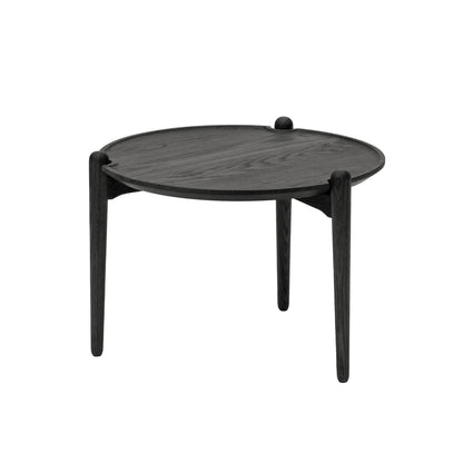 Aria Table by Design House Stockholm - Low / Black Lacquered Oak