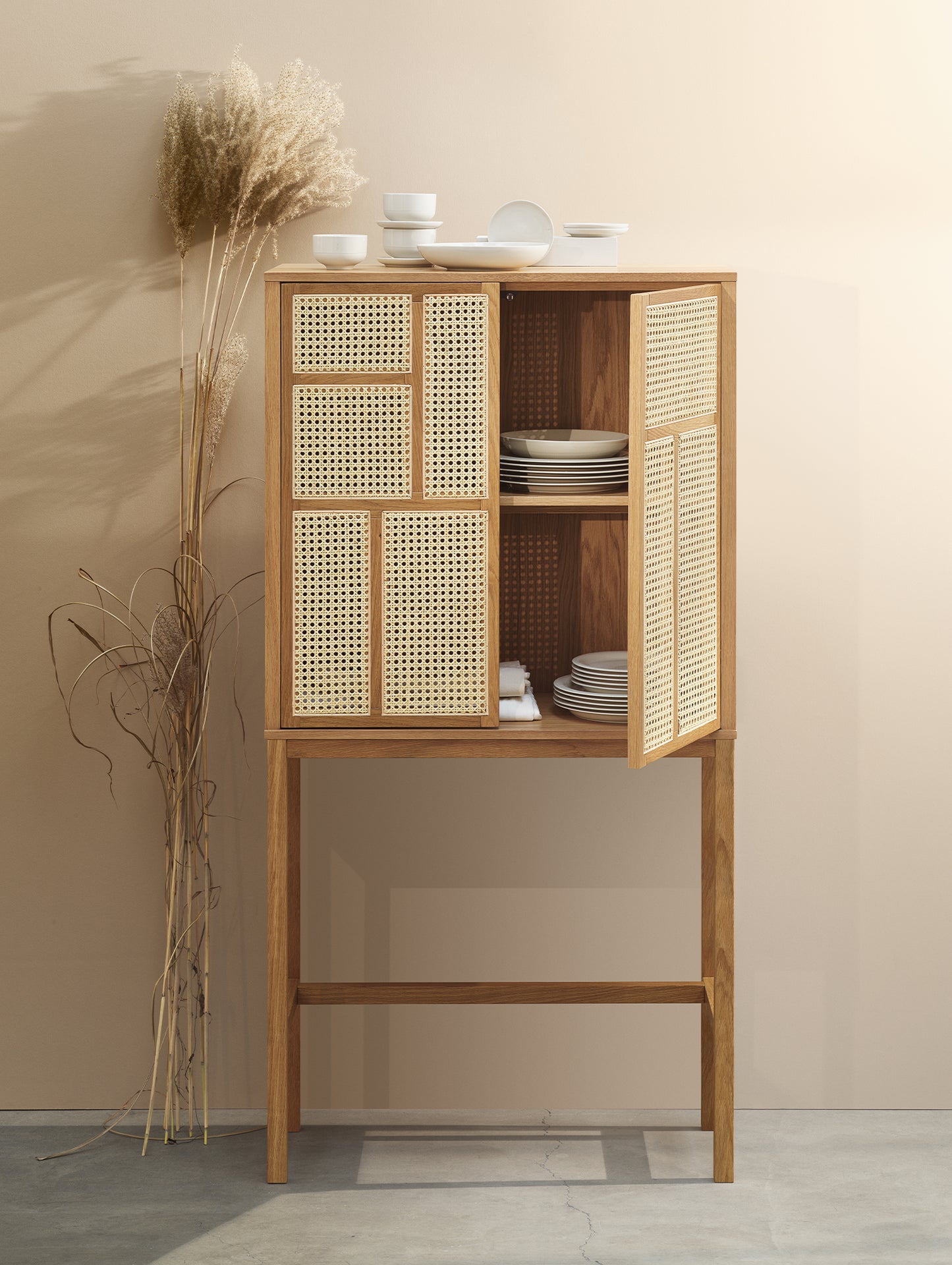 Air Cabinet by Design House Stockholm - Matt Lacquered Oak