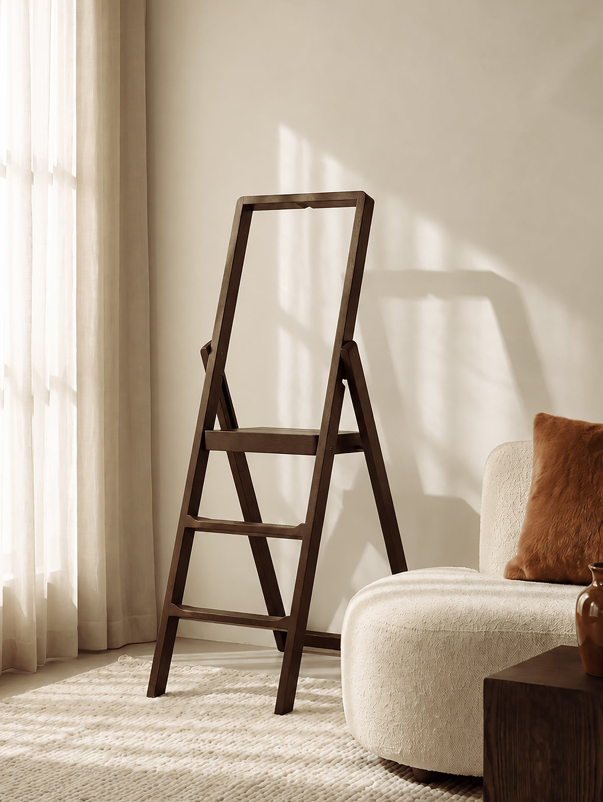 Step Ladder by Design House Stockholm - Dark Oak