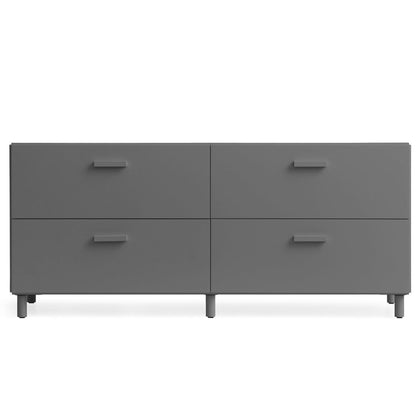 Relief Drawer with Legs- Low by String - Grey