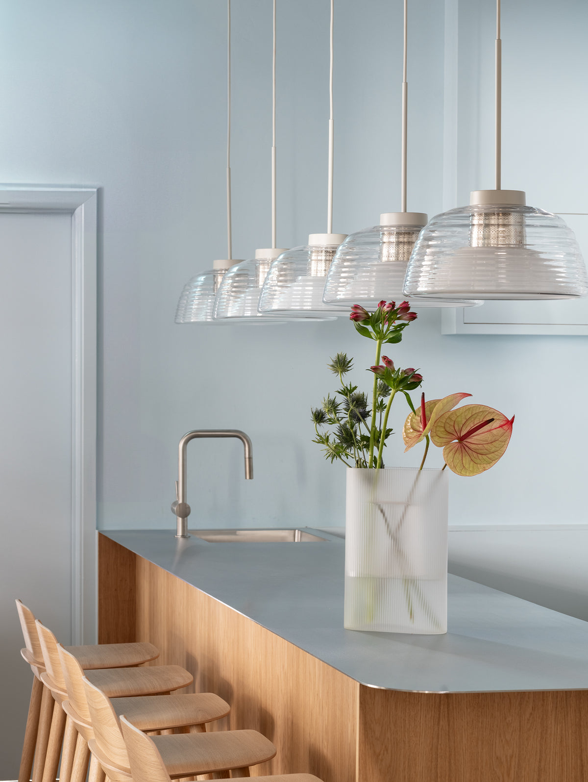 Two Layer Pendant Lamp by Muuto