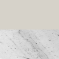 Swatch for Marble Base / Ivory Powder Coated Steel