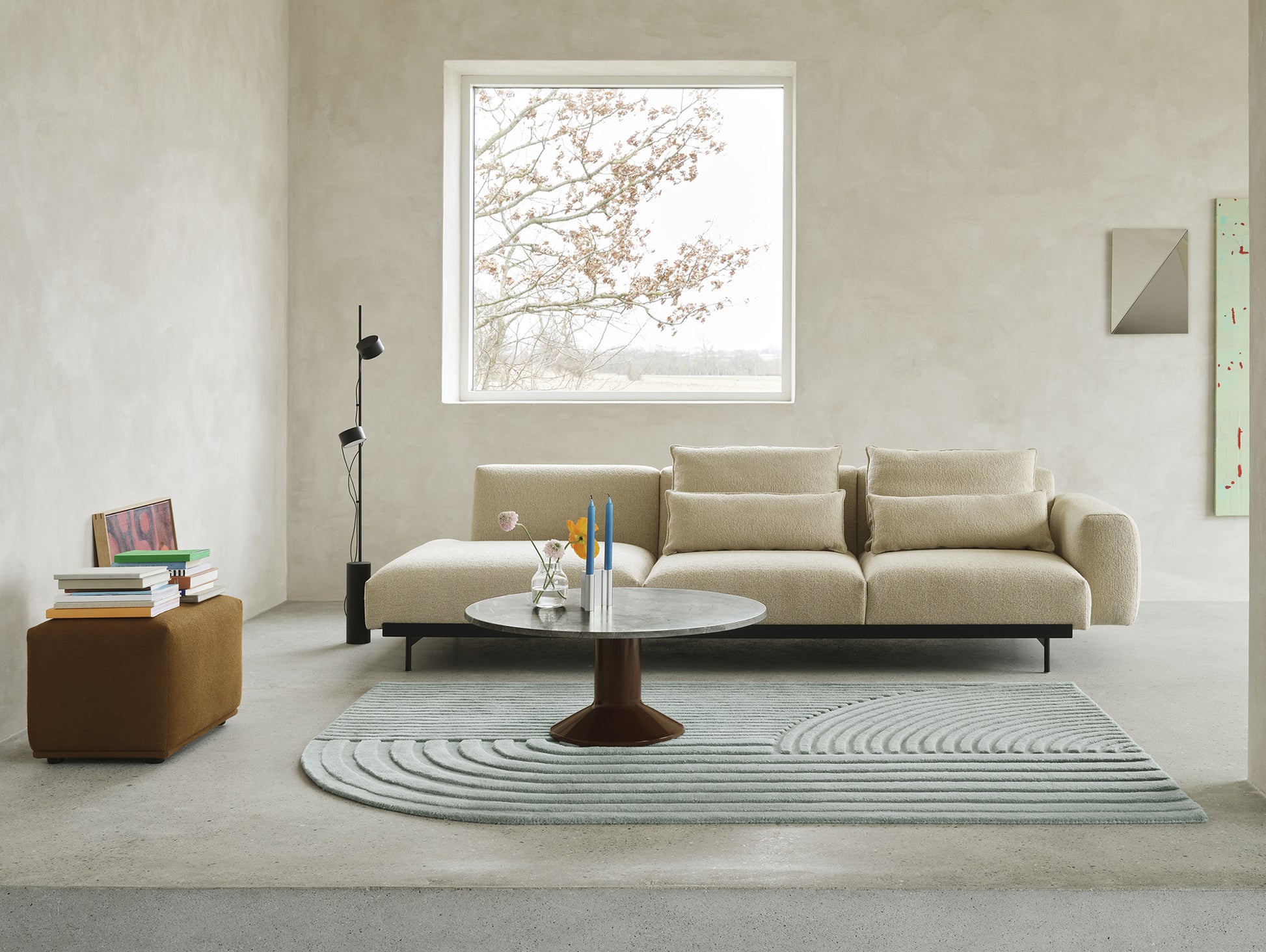 Relevo Rug by Muuto - Sage Green
