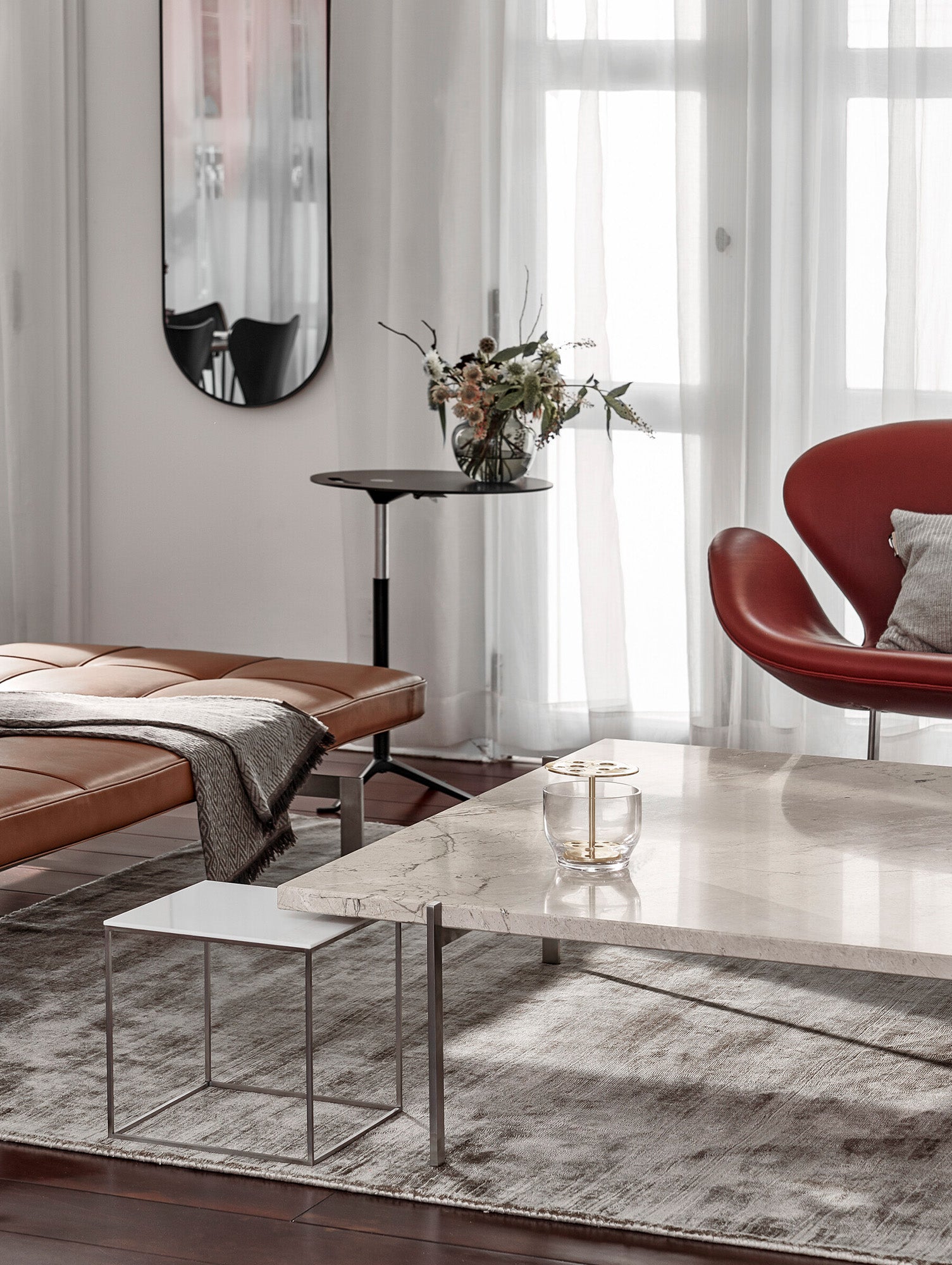 PK61 Coffee Table by Fritz Hansen
