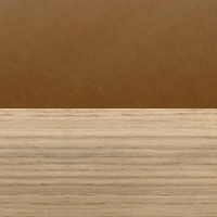 Swatch for Natural Oak / Aida Cognac Leather